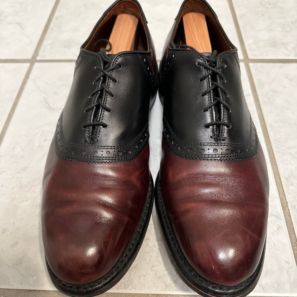 Allen Edmonds Shelton 9E Burgundy/Black